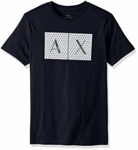 A|X Armani Exchange Men's Crew Neck Logo Tee