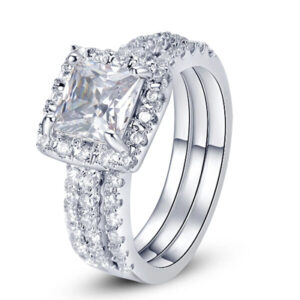 Cubic Zirconia Rings-Hollywood Sensations-Crystal Daydream Ring-Cubic Zirconia Engagement Rings
