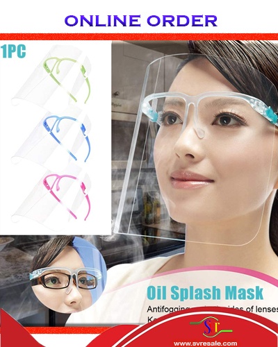 AGAWA Full Face Cover, Transparent Face Shield | SVR E-SALE